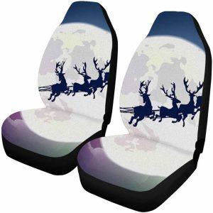 Christmas Car Seat Covers, Reindeer Christmas Car&hellip;