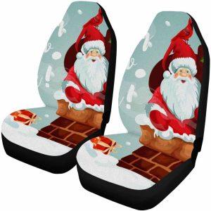 Christmas Car Seat Covers, Santa Claus Climbs&hellip;