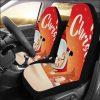 Christmas Car Seat Covers, Santa Claus Funny Is Coming Car Seat Covers