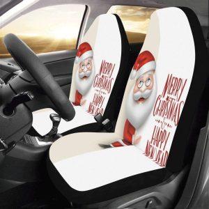 Christmas Car Seat Covers, Santa Claus Merry&hellip;