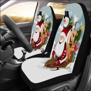 Christmas Car Seat Covers, Santa Claus Snowman&hellip;