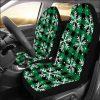 Christmas Car Seat Covers, Snowman Santa And Red Nosed Reindeer Car Seat Covers