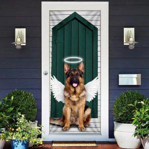 Christmas Door Cover, Angel German Shepherd Dog&hellip;