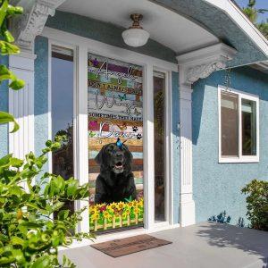 Christmas Door Cover Angels Don t Always Have Wings Sometimes They Have Paws Labrador Door Cover Christmas Gift For Dog Lover 5 iualbx.jpg