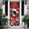 Christmas Door Cover, Bichon Frise With Christmas Begins Door Cover