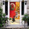 Christmas Door Cover, Boxer Dog Merry Christmas Door Cover Funny Dog Door Cover Christmas