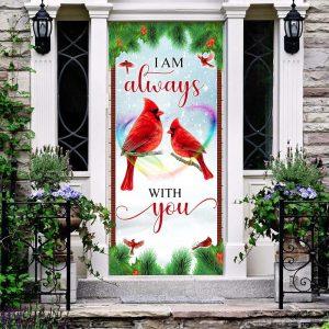 Christmas Door Cover Cardinal Memory Sign I Am Always With You Door Cover Xmas Door Covers Christmas Door Coverings 2 m7lzdv.jpg