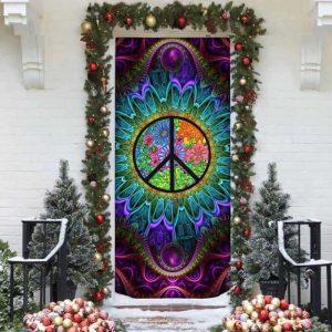 Christmas Door Cover, Christmas Hippie Christmas Door Covers, Xmas Door Covers, Christmas Door Coverings