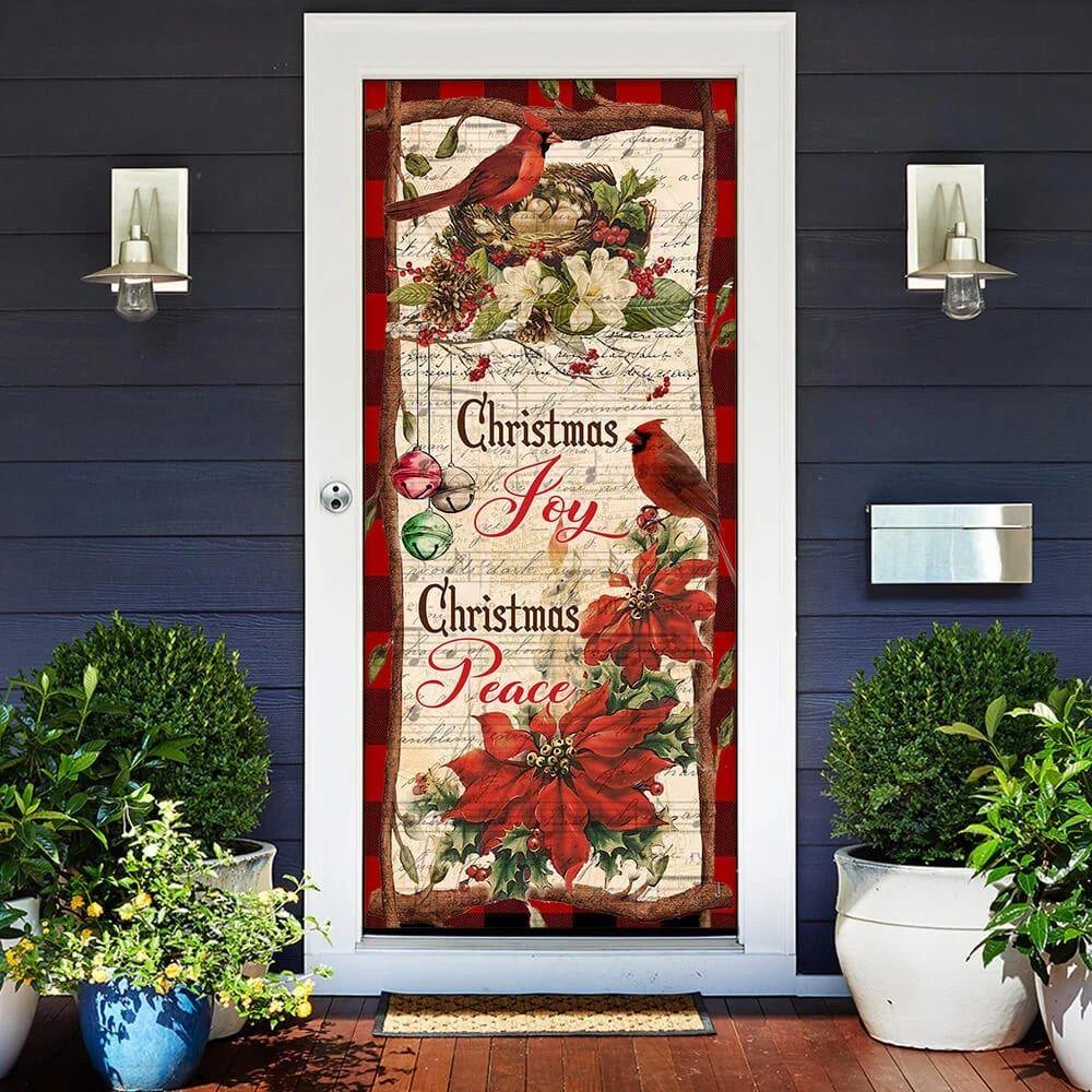 Christmas Door Cover, Christmas Joy Christmas Peace Door Cover, Xmas Door Covers, Christmas Door Coverings Christmas Door Cover, Christmas Joy Christmas Peace Door Cover, Xmas Door Covers, Christmas Door Coverings