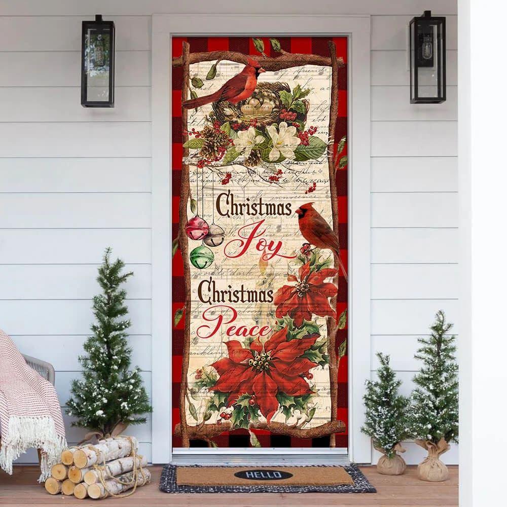Christmas Door Cover, Christmas Joy Christmas Peace Door Cover, Xmas Door Covers, Christmas Door Coverings Christmas Door Cover, Christmas Joy Christmas Peace Door Cover, Xmas Door Covers, Christmas Door Coverings