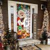 Christmas Door Cover, Christmas Santa Door Cover Funny Christmas Door Cover, Christmas Santa Door Cover Funny