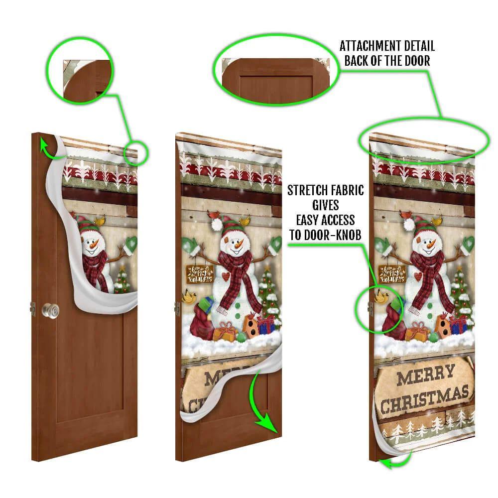 Christmas Door Cover, Christmas Snowman Door Cover, Door Christmas Cover Christmas Door Cover, Christmas Snowman Door Cover, Door Christmas Cover