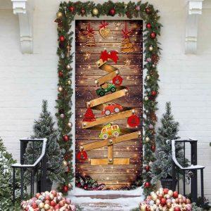 Christmas Door Cover, Christmas Tree Door Cover&hellip;