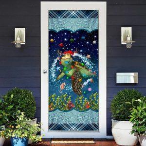 Christmas Door Cover, Christmas Turtle Door Cover,&hellip;