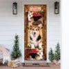 Christmas Door Cover, Christmas Begins With Boxer Door Cover