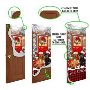 Christmas Door Cover Dachshunds Christmas Door Cover Dachshund Lover Gifts Door Christmas Cover 4 hd3d5i.jpg