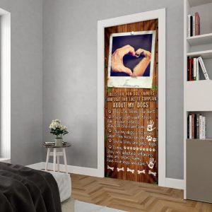 Christmas Door Cover Dog House Rules Door Cover Christmas Gift For Dog Lover 5 gplod5.jpg