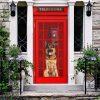 Christmas Door Cover, German Shepherd Door Cover, Let It Snow Christmas Door Cover Christmas Door Cover, German Shepherd Door Cover, Let It Snow Christmas Door Cover