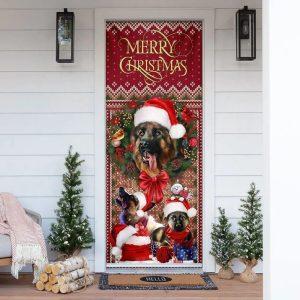 Christmas Door Cover German Shepherd Happy House Christmas Door Cover 4 fnk5ri.jpg