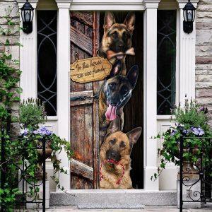 Christmas Door Cover, German Shepherd, We Are&hellip;