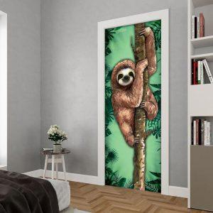 Christmas Door Cover Happy Sloth Door Cover Xmas Door Covers Christmas Door Coverings 5 vxc1fq.jpg