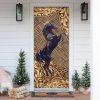 Christmas Door Cover, Horse Life Door Cover, Xmas Door Covers, Christmas Door Coverings