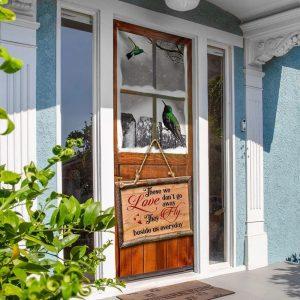 Christmas Door Cover Hummingbird Those We Love Don t Go Away Door Cover Religious Door Decorations 3 lbysgm.jpg