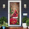 Christmas Door Cover, Horses Door Cover, Xmas Door Covers, Christmas Door Coverings