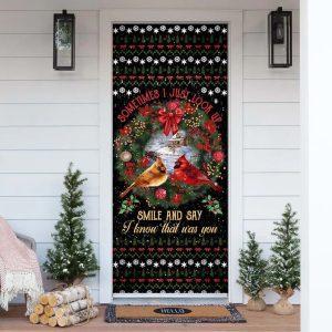 Christmas Door Cover I Know That Was You Red Birds Door Cover Xmas Door Covers Christmas Door Coverings 5 y1t6fn.jpg
