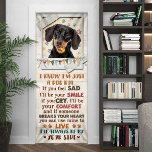 Christmas Door Cover I ll Always Be By Your Side Dachshund Door Cover Christmas Gift For Dog Lover 4 id6luo.jpg