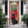 Christmas Door Cover, Labrador Retriever, Let It Snow Christmas Door Cover