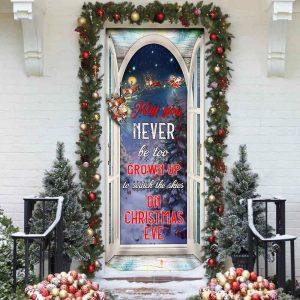Christmas Door Cover, May You Never Be&hellip;