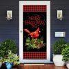 Christmas Door Cover, Merry Christmas Door Cover Festive Xmas Background Banner, Xmas Door Covers, Christmas Door Coverings