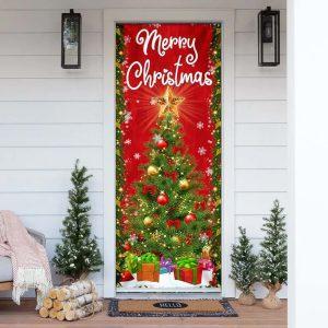 Christmas Door Cover Merry Christmas Door Cover Christmas Tree Decor 2 p2zura.jpg