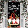 Christmas Door Cover, Merry Little Christmas Dairy Cow Door Cover, Xmas Door Covers, Christmas Door Coverings