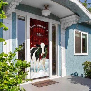 Christmas Door Cover, Merry Little Christmas Dairy&hellip;