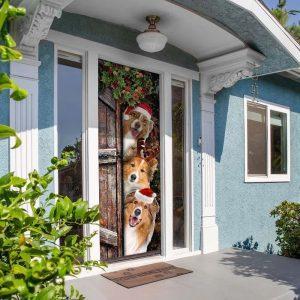 Christmas Door Cover Rough Collie Door Cover Housewarming Gifts 5 s9twm6.jpg