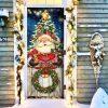 Christmas Door Cover, Santa Claus Christmas Door cover Home Decor