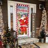 Christmas Door Cover, Santa Claus Christmas Is Coming Door Cover