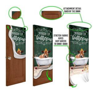 Christmas Door Cover Wash Up Buttercup Cow Door Cover Christmas Gift For Dog Lover 5 s8koyj.jpg