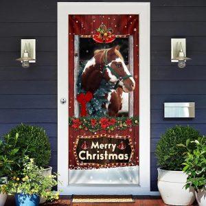 Christmas Farm Decor, Beautiful Christmas Horse Door&hellip;