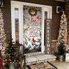 Christmas Farm Decor, Cardinals A Big Piece Of My Heart Lives In Heaven Door Cover, Religious Door Decorations
