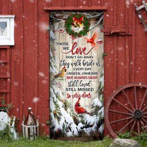 Christmas Farm Decor Cardinals Christmas Door Cover Cardinal Christmas Decor Decorations 3 dhbcqu.jpg