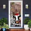 Christmas Farm Decor, Cattle Door Cover, Unique Gifts Doorcover, Housewarming Gifts