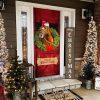 Christmas Farm Decor, Christmas Farm Door Cover Moorry Christmas, Door Christmas Cover Christmas Farm Decor, Christmas Farm Door Cover Moorry Christmas, Door Christmas Cover