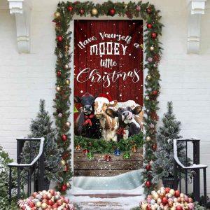 Christmas Farm Decor Happy Cattle Christmas Door Cover 3 exd51k.jpg