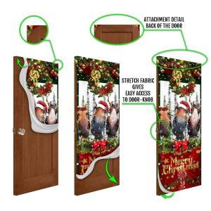 Christmas Farm Decor Horse Door Cover Funny Christmas Horses Christmas Horse Decor 4 igeqfo.jpg