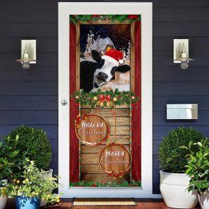 Christmas Farm Decor, Moory Christmas Cow Door&hellip;