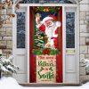 Christmas Farm Decor, Reindeer Farmhouse Christmas Door Cover