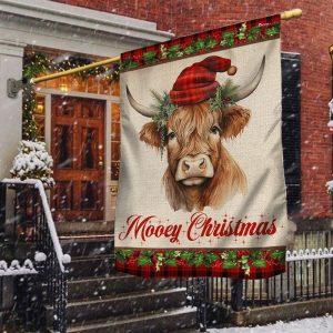 Christmas Flag Highland Cow Fluffy Cow Christmas Flag Christmas Garden Flags Christmas Outdoor Flag 1 mfbskj.jpg